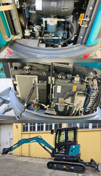 Miniexcavator SUNWARD 35UF / 50UF  NOU cu zero motor Kubota