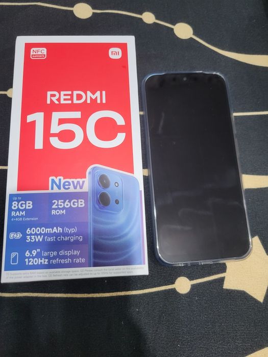 Vând redmi 15 c nou