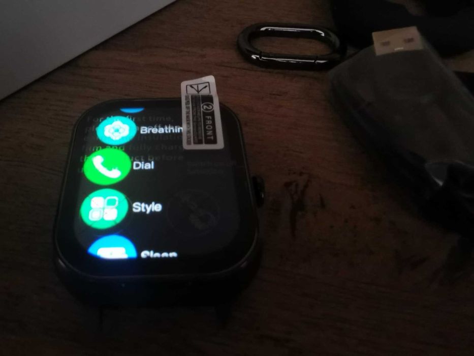 Смарт часовник + безжични слушалки (2в1)