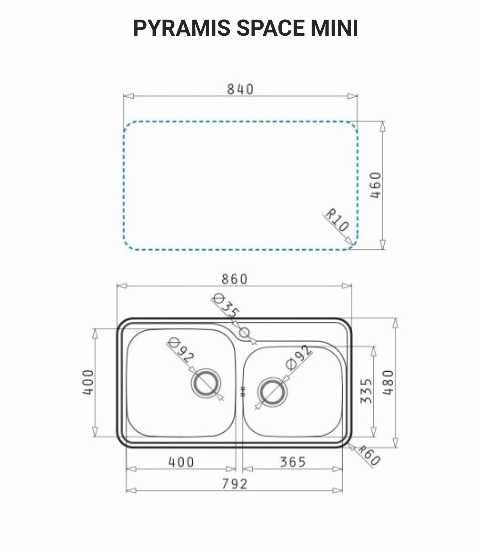 PYRAMIS Space Mini/ Space Plus / Sparta