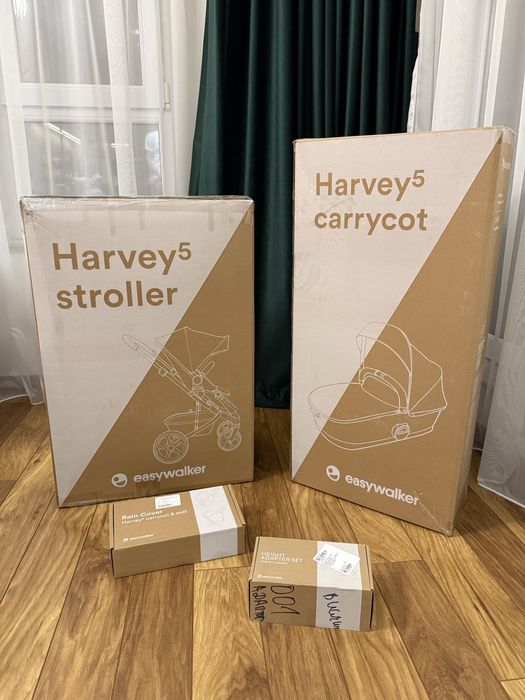 Бебешка количка Easywalker Harvey 5 Agave Green 2 в 1