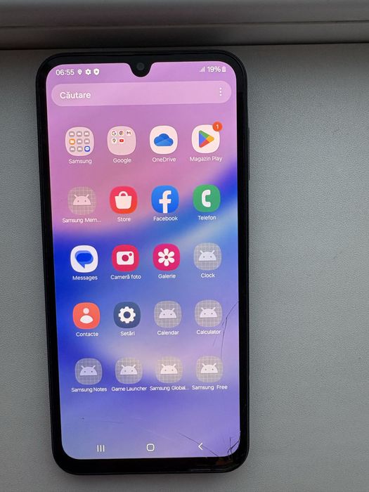 Vand Telefon Samsung A15 display defect