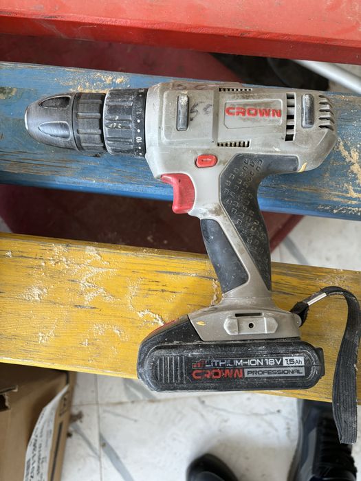 Аккумуляторный шуруповёрт CROWN CT21091Li