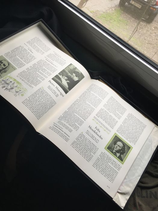 Плочи Класическа музика-12 БР.Комплект в кутия.Има  книга с биография