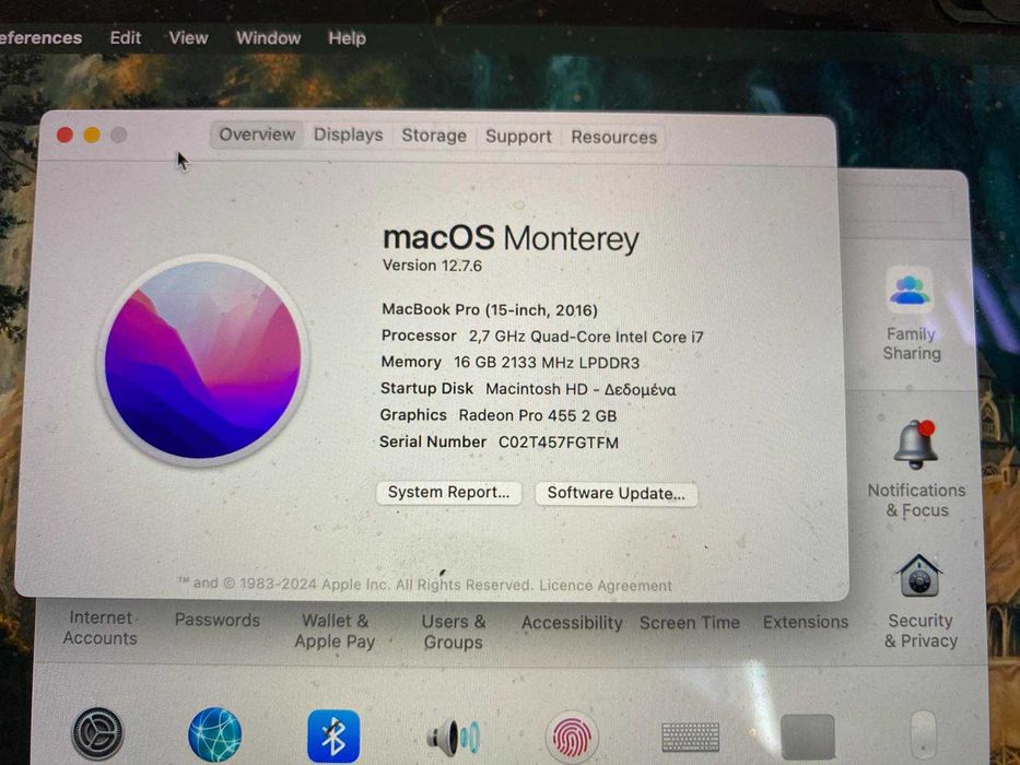 MacBook Pro 15" (A1707) – Изключително запазен + Пълен комплект