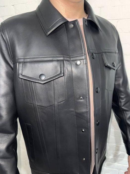 Мужская кожаная куртка