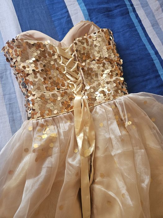 Rochie de majorat pe corset