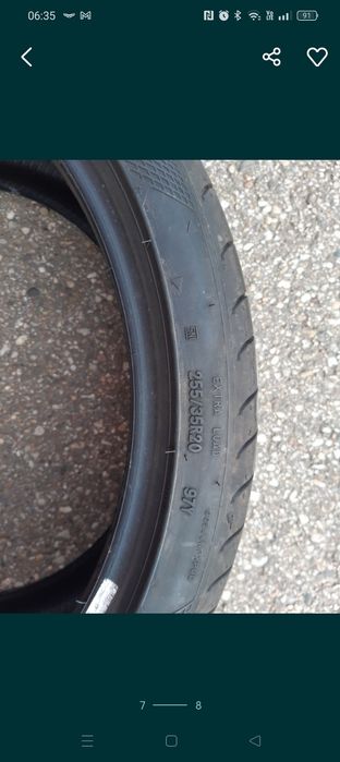 Set anvelope de vara 245/35/20  , 255/35/20