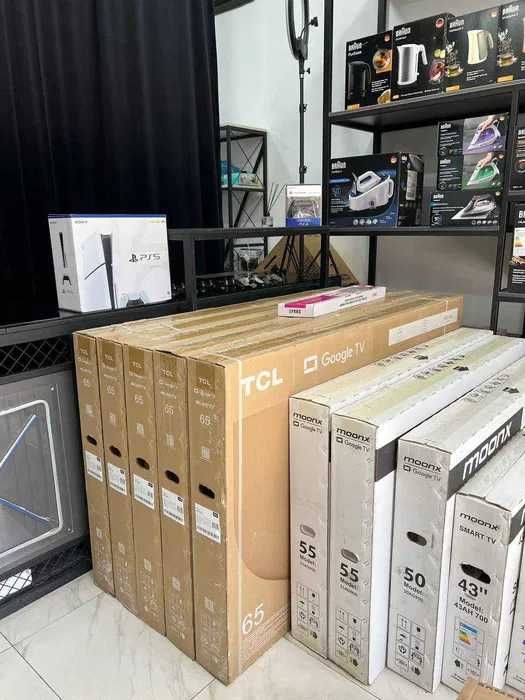 Телевизоры TCL 65*4K Ultra HD Доставка бесплатно и прошивка каналов
