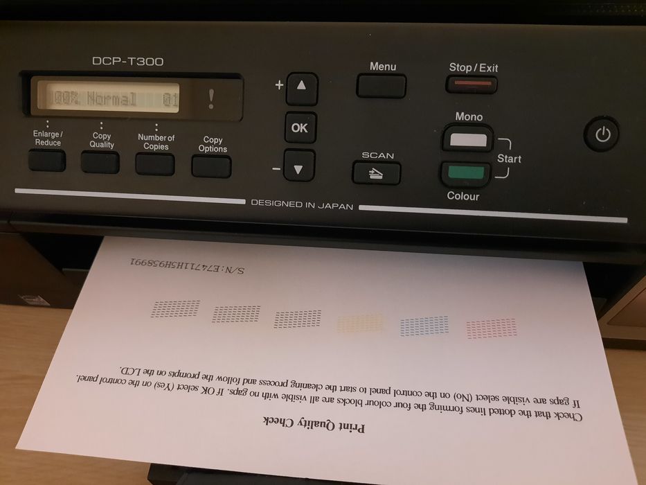 Imprimantă multifuncțională DCP T300 cu sistem CISS