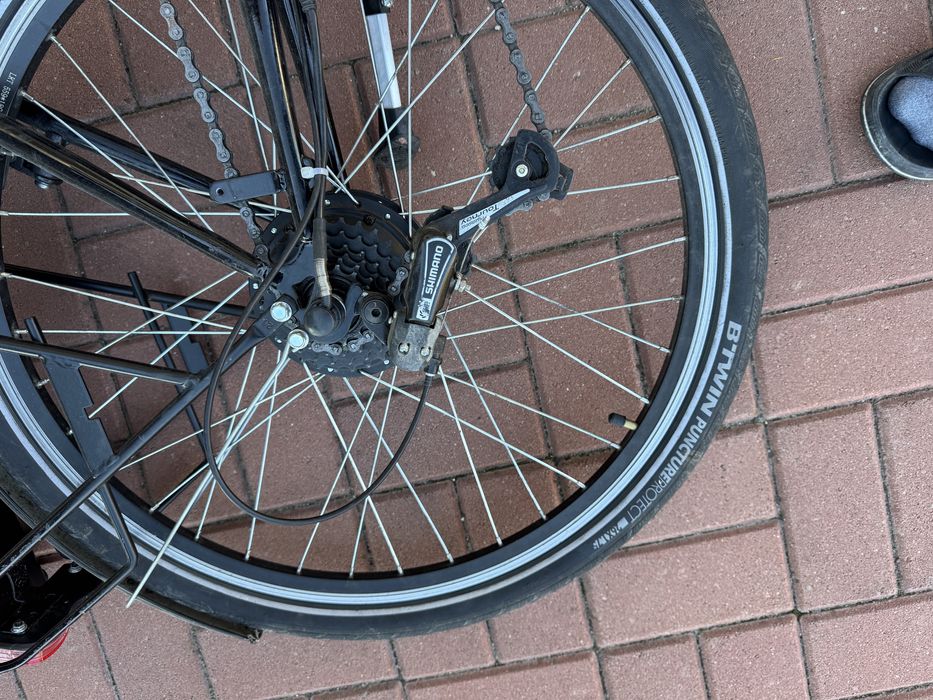 Bicicleta de oras cu roti de 26 electrica