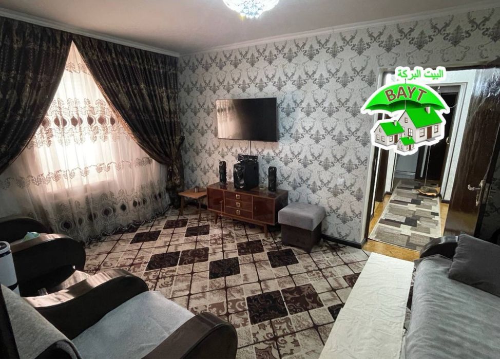 3х комнатная Чиланзар 25 квартал,Балкон:2х6,Кирпичный,Продается      х