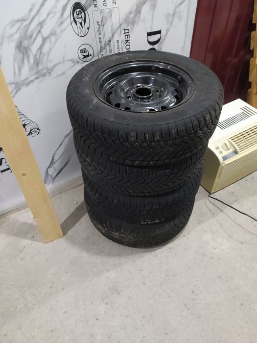 Комплект зимних колёс на Дамас