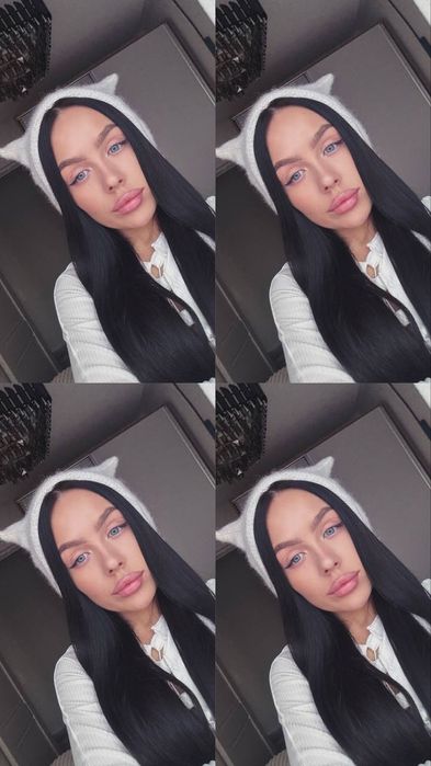 Шапка Чепчик  пушистая как в тик токе