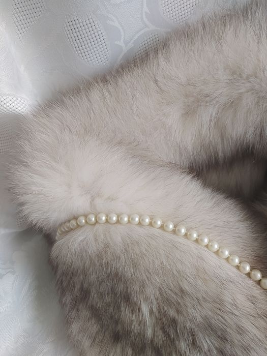 Яка от сребърна лисица