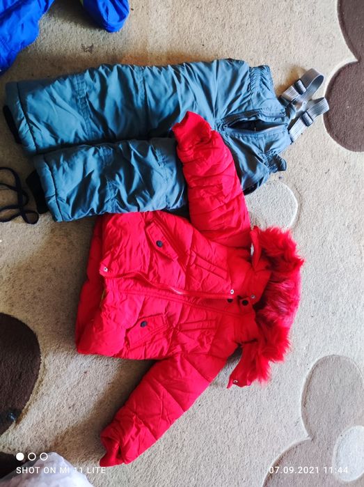 Комбинезон зимний для девочки