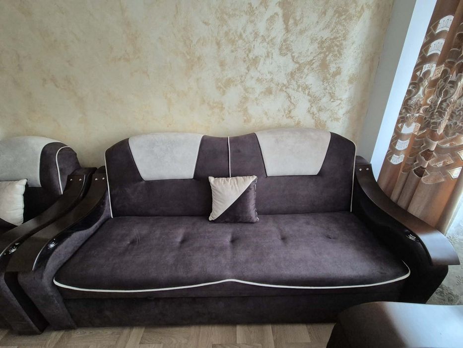 Canapea extensibila+2 fotolii