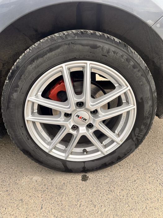 Jante R16 5x112 cu cauciucuri m +s