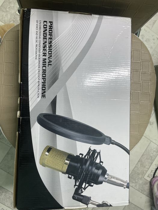 Комплект профессиональный конденсаторный микрофон
