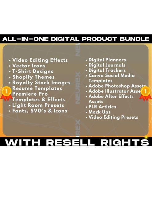 Peste 30 mil prod digitale venituri pasive:DFY cu PLR și MRR revanzare