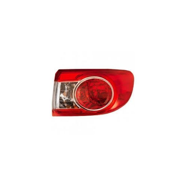 Stop spate lampa Toyota Corolla, 06.10-12.13, spate, omologare ECE, exterior, fara suport bec, 81561-02560; 81561-02570; 81561-12A30, stanga/dreapta