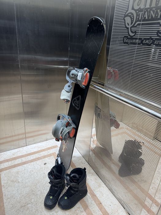 Все комплект Доска Rossignol 155см Ботинка Salomon 39size