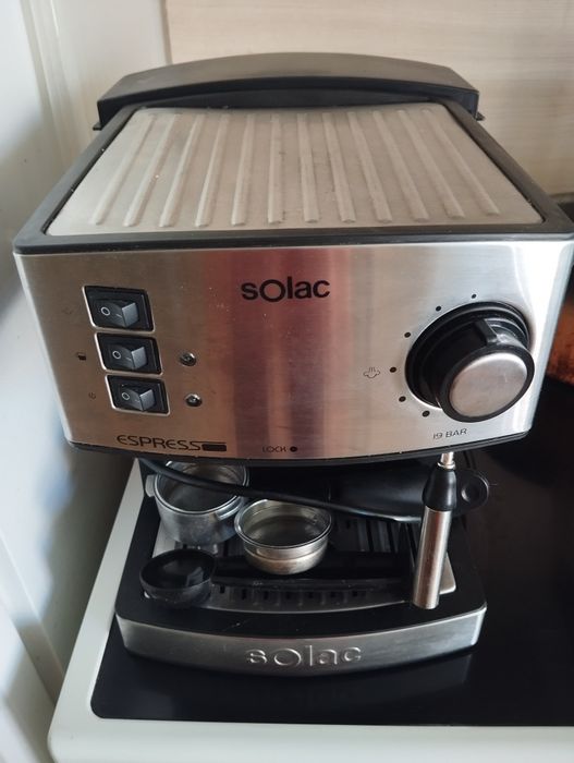 Кафе машина solac espresso 19 bar