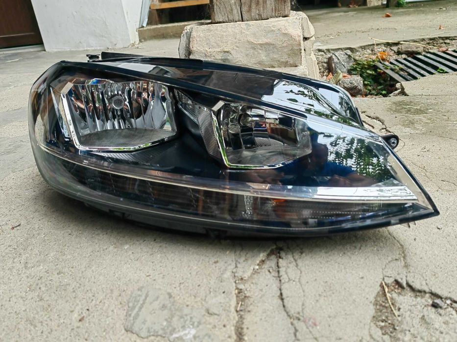 Фар VW Golf 7 Face LED десен / Фар Голф 7 / Фар Golf 7