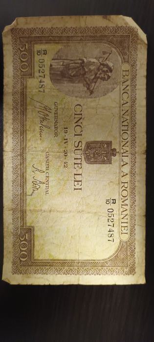 BANCNOTE VECHI 1941-1947/ 500,1000,2000,5000,10000,100000,1000000 LEI