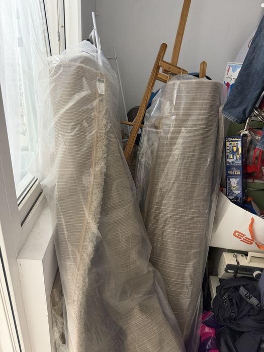 Ковры 2 шт, высоковорстная травка, размер 2*3