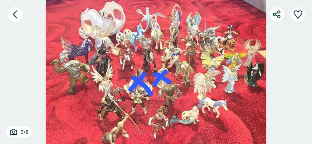 Figurine Schleich,Papo,Mega Blocks