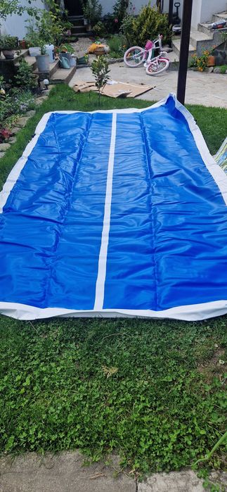 Надуваем дюшек / матрак за гимнастика и фитнес Airtrack Maqua 400х200х15см