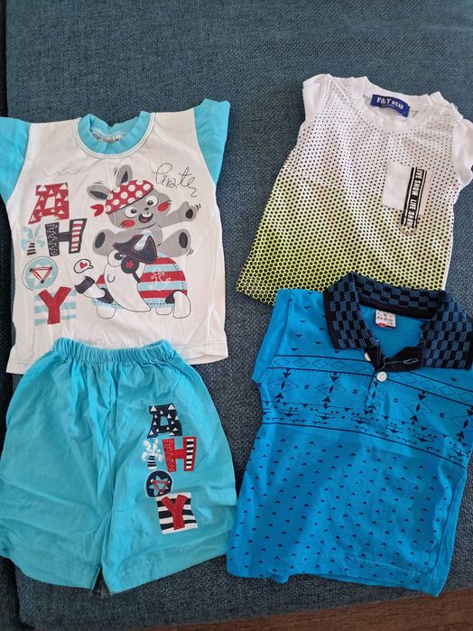 Лот от бебешки дрехи за момче - размер 80/86/92