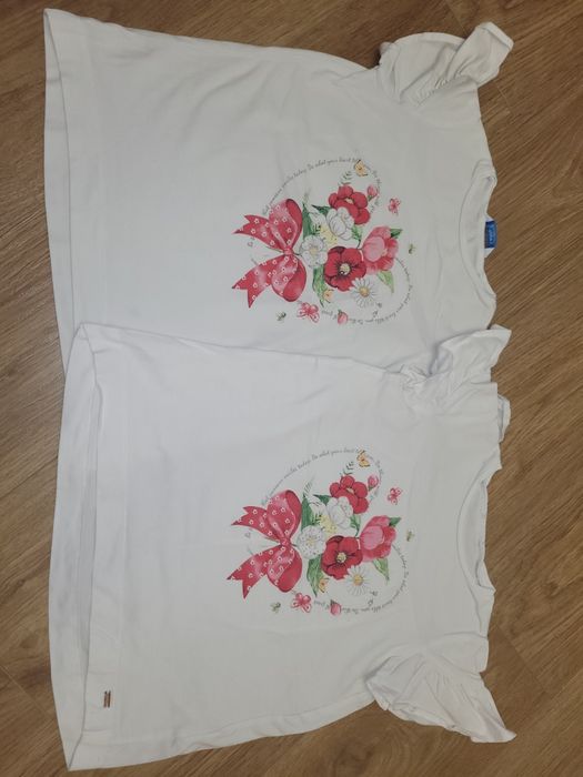 Две еднакви тениски Mayoral, 7г.