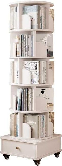 Вращающаяся на 360 книжная полка