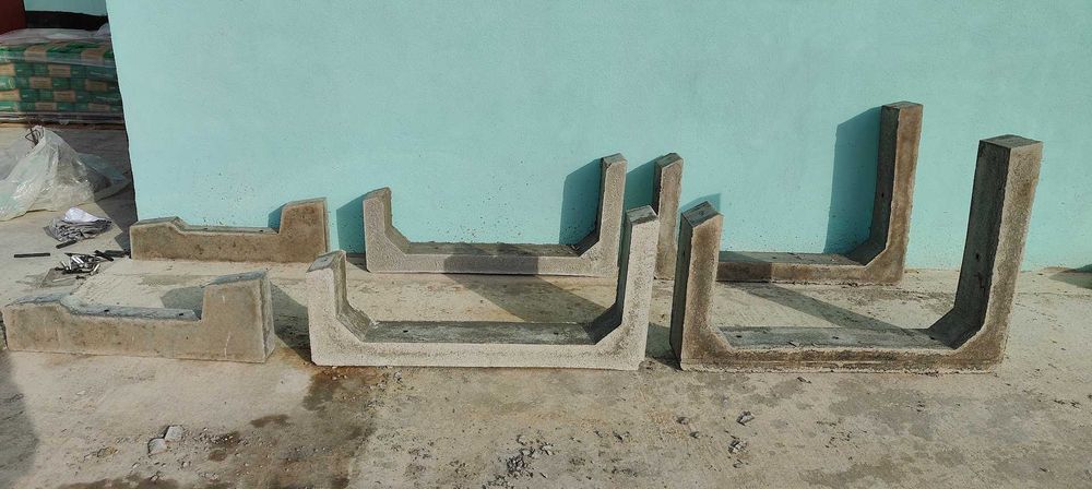 suport panuri fotovoltaice din beton nou