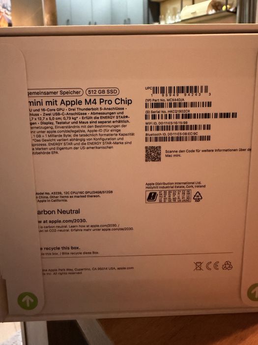Apple Mac Mini M4pro