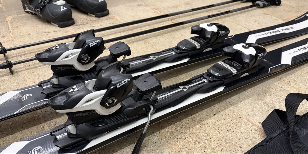 Ski Fischer C Line Master 160cm + bete + husa
