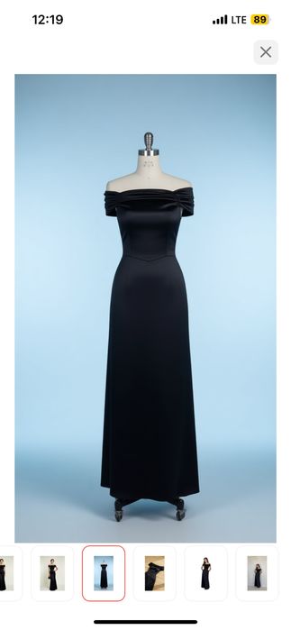 Вечернее платье черный