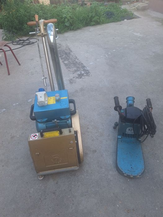 Vând set mașini șlefuit rașchetat  parchet