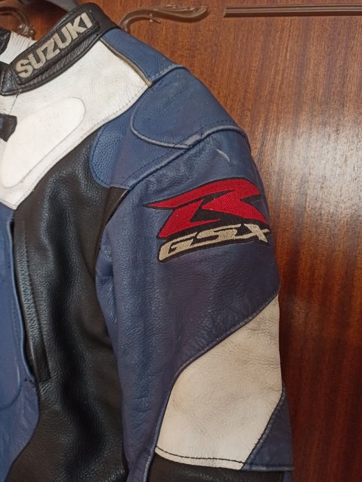 Кожен мото екип Suzuki GSX от 2 части