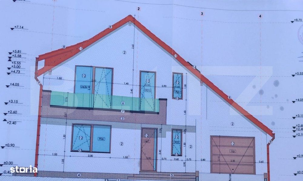 Vanzare teren intravilan cu proiect de casa aprobat