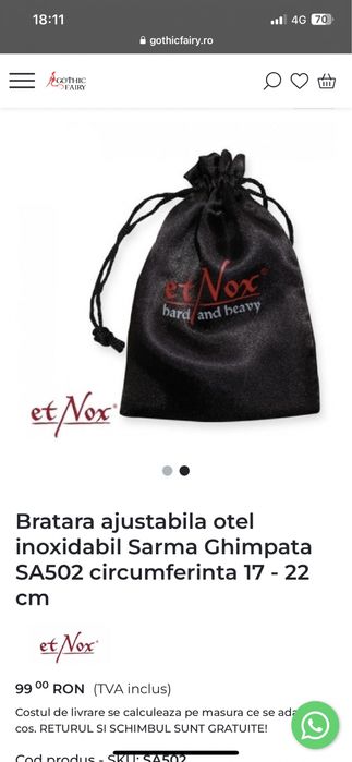 Brățară sârmă ghimpată