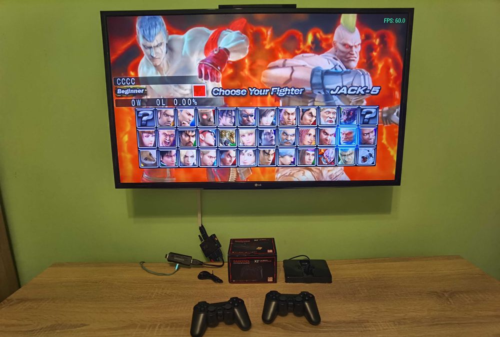 Универсална Игра GD10 X2 с 2 безжични контролера 64Gb памет