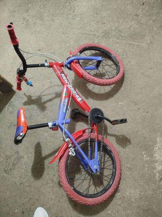 Bicicletă copii Spider-Man, roți 14  inch, stare bună