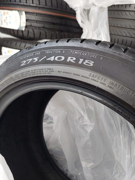 Шины разноширокие Michelin 275/40/18