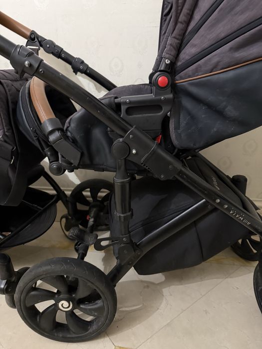 Отдам коляску, прогулка и люлька