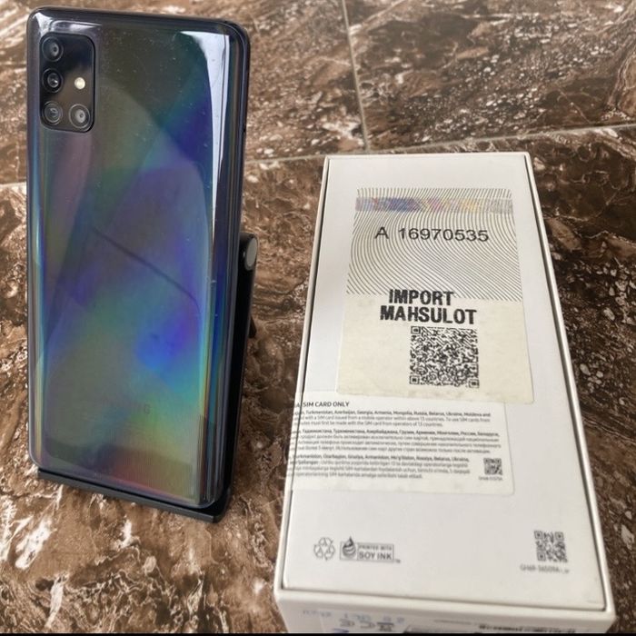 Samsung Galaxy A51 Prism Crush Black/ 64ГБ