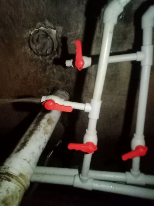 Трубы стояков монтаж