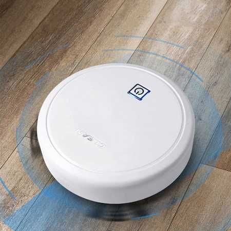 Aspirator robot pentru podea, 1 l, Autonomie 120min,Incarcare USB,nou.